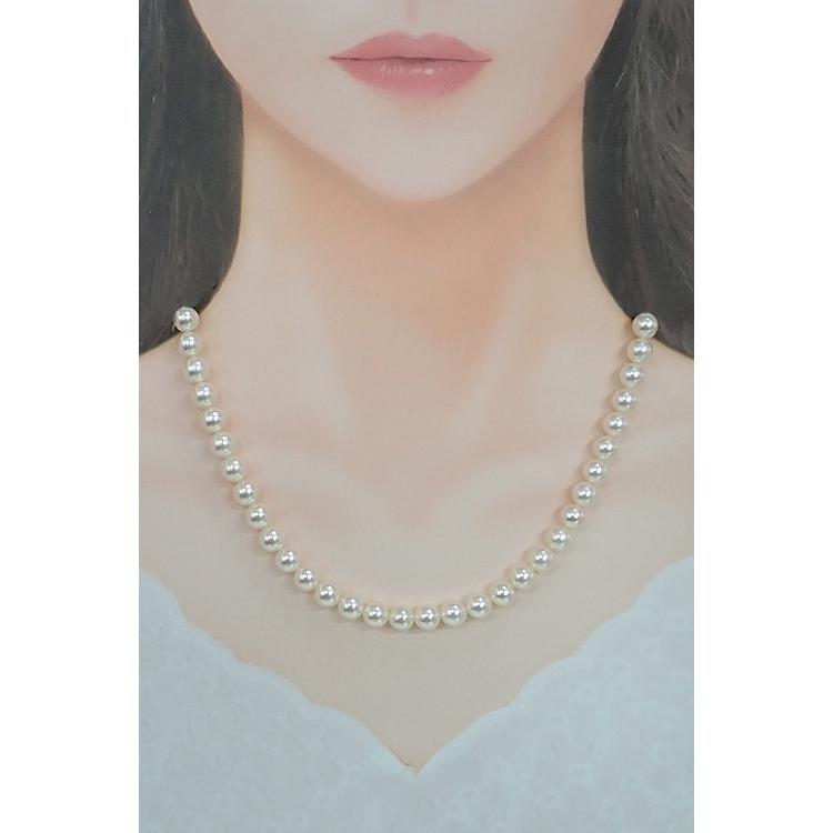 移転OPEN記念】タサキ 田崎真珠 アコヤ真珠 ネックレス SV TASAKI 連