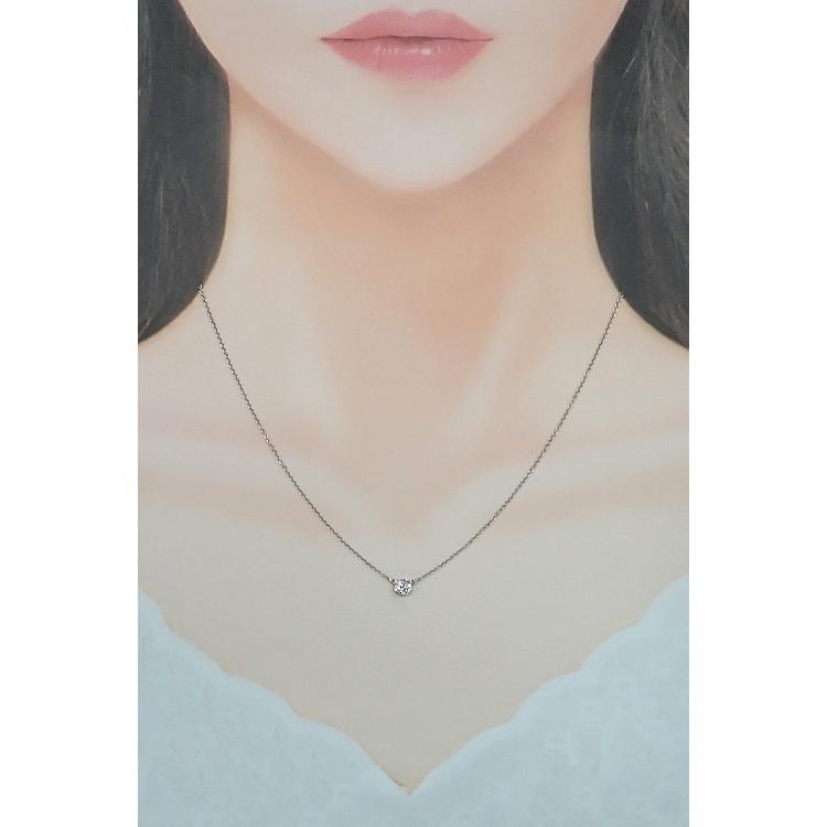 ◇ティファニー◇新品仕上済 バイザヤード ダイヤ ネックレス PT950 2.4 TIFFANY&Co.（ティファニー） ダイヤモンド バイザヤード Pt950
