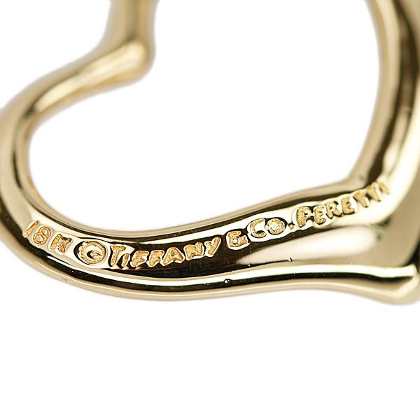 TIFFANY&Co.（ティファニー） オープンハート ペンダントトップ K18YG