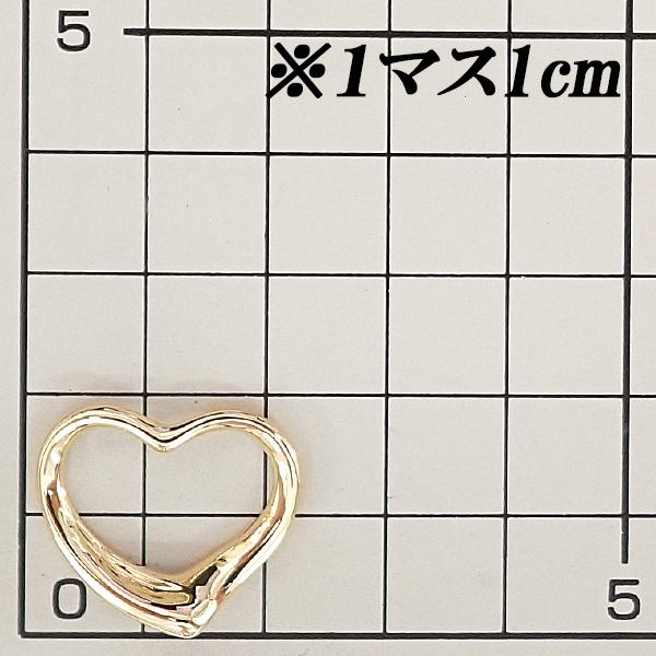 TIFFANY&Co.（ティファニー） オープンハート ペンダントトップ K18YG