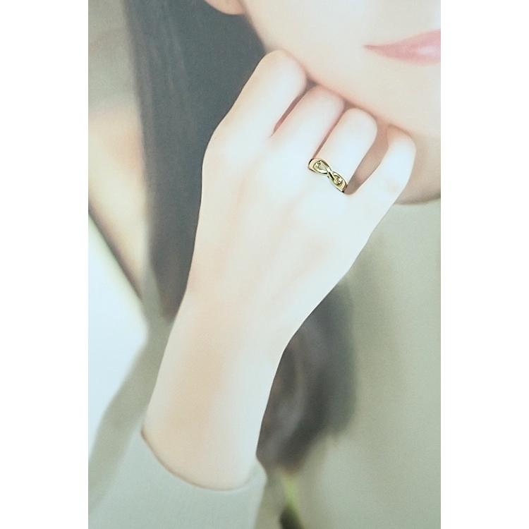 ティファニー インフィニティ リング 指輪 10号 K18イエローゴールド TIFFANY&Co.（ティファニー） インフィニティ リング K18イエロー