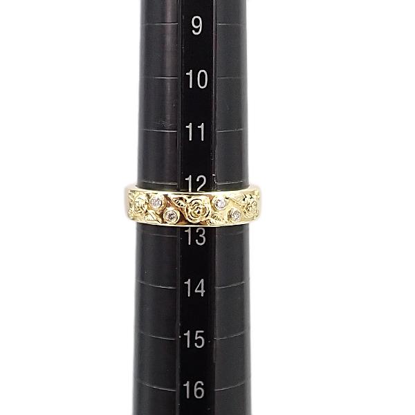 カレライカレラ ダイヤモンド K18YG Carrera y バラ 薔薇 ローズ