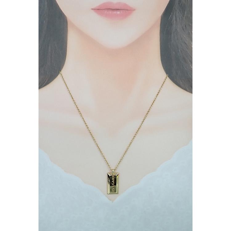 BVLGARI（ブルガリ） インゴット ネックレス K18イエローゴールド バー