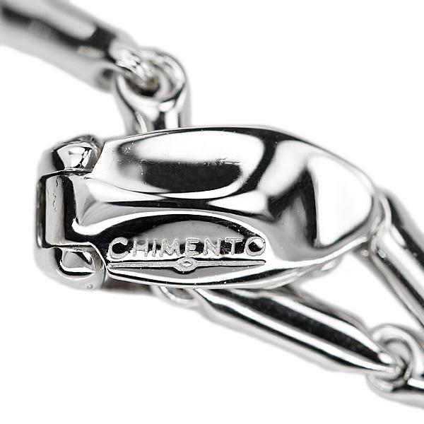 キメント チェーンネックレス K18ホワイトゴールド CHIMENTO 45.0cm