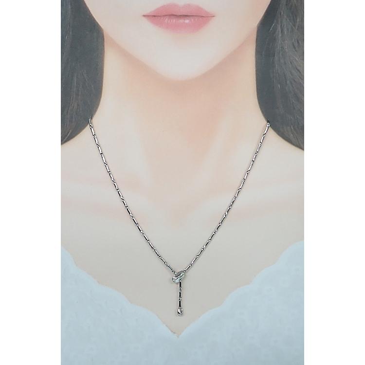 キメント チェーンネックレス K18ホワイトゴールド CHIMENTO 45.0cm 