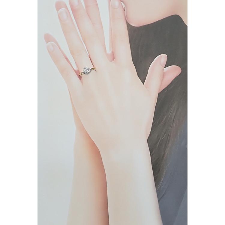 ポメラート ダイヤモンド サッビア リング K18PG WG Pomellato ＃54 円