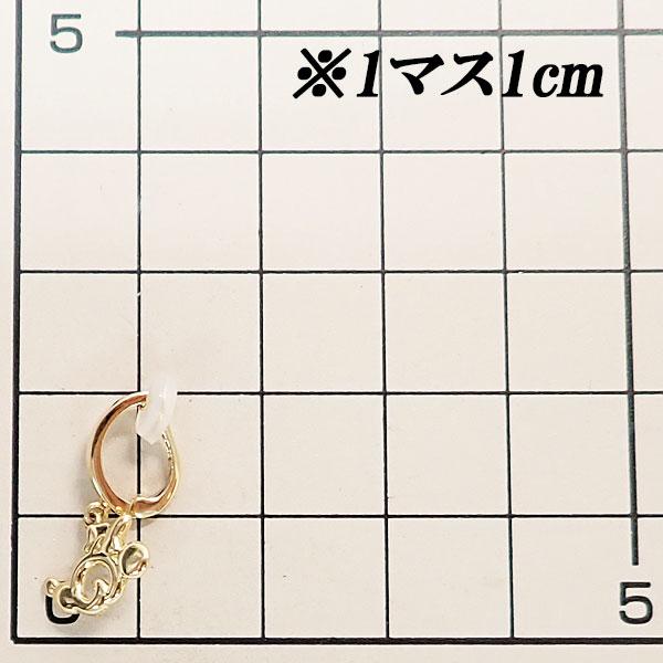ディズニー ケイウノ K.Uno イヤリング K18YG Disney ミッキーマウス ミニーマウス キャラクター 揺れる 地金 送料無料 中古 宝正 903808_2