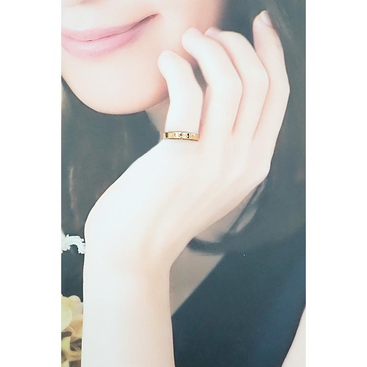 美品カルティエ Cartier ラニエール リング K18PG １３号 Cartier（カルティエ） ラニエール リング イエローゴールド K18YG 13