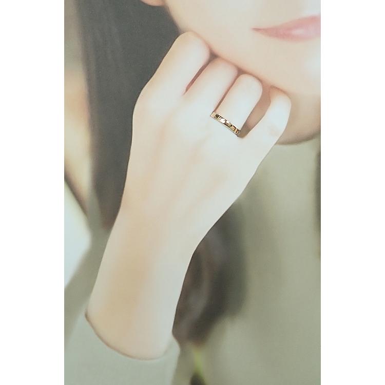 Cartier（カルティエ） ラニエール リング K18ピンクゴールド #46 ロゴ