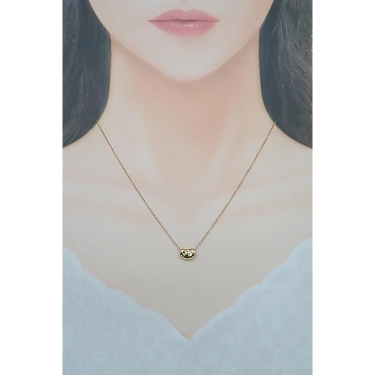 ティファニー　ビーンズネックレス　ペンダント　K18　ゴールド Tiffany & Co. - TIFFANY ティファニー K18 ビーンズ ネックレス
