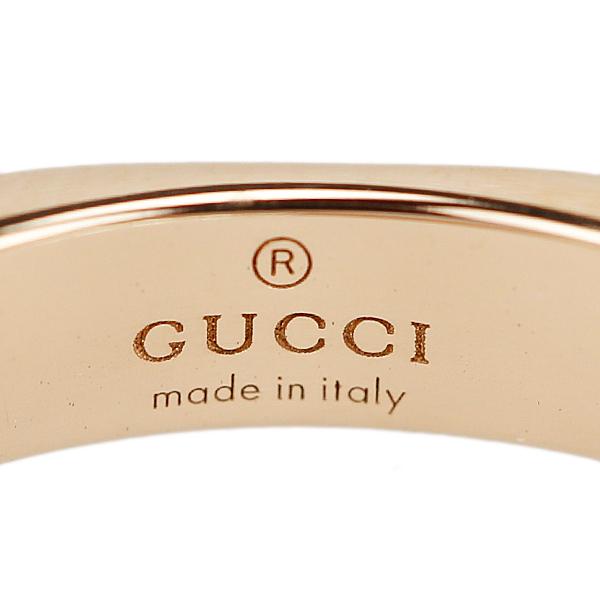 GUCCI（グッチ） オクタゴナル リング K18ピンクゴールド 八角形 地金 