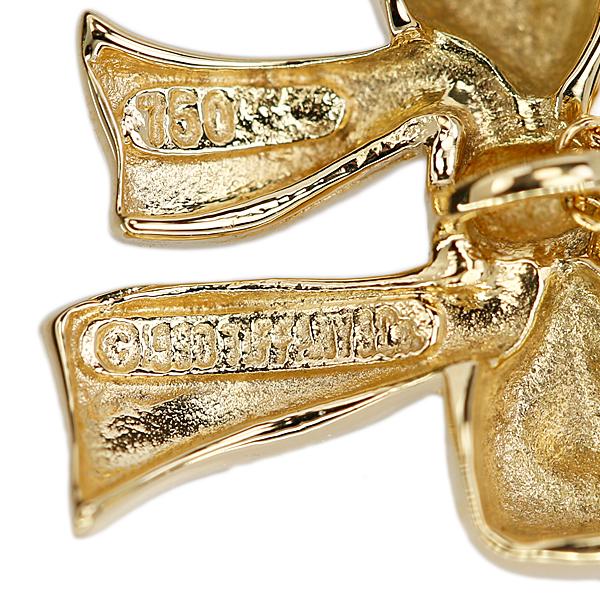 TIFFANY&Co.（ティファニー） ネックレス K18イエローゴールド リボン