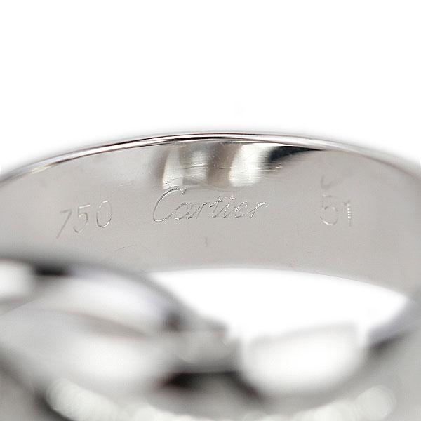 Cartier（カルティエ） トリニティ リング K18ホワイトゴールド #51 3