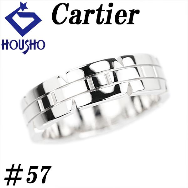 Cartier（カルティエ） タンクフランセーズ リング K18ホワイト