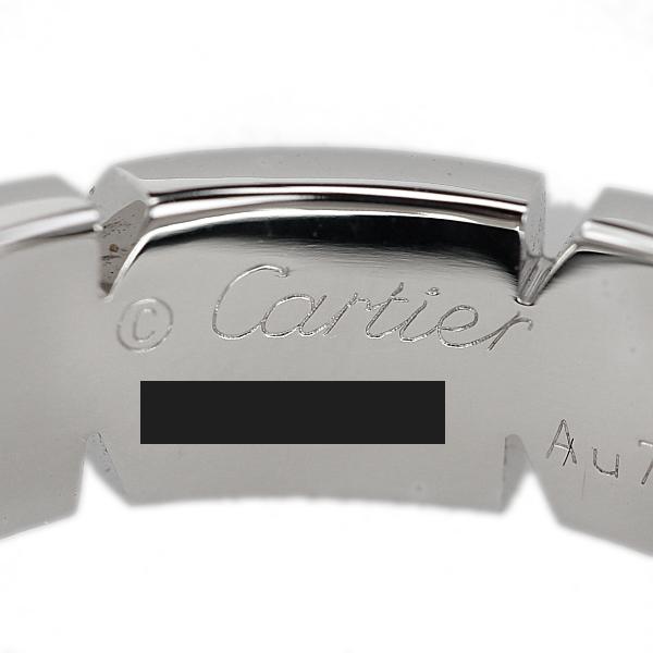 Cartier（カルティエ） タンクフランセーズ リング K18ホワイト