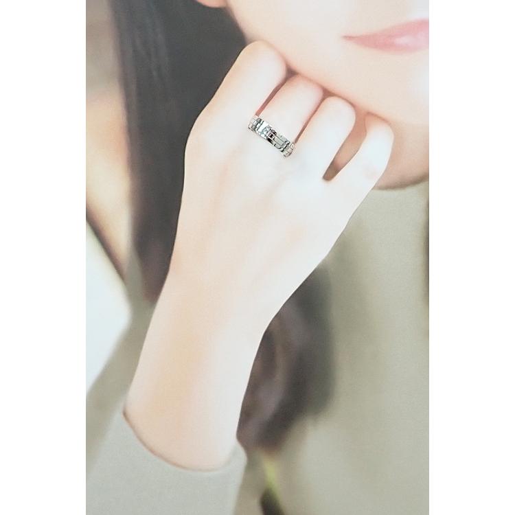 Cartier（カルティエ） タンクフランセーズ リング K18ホワイト