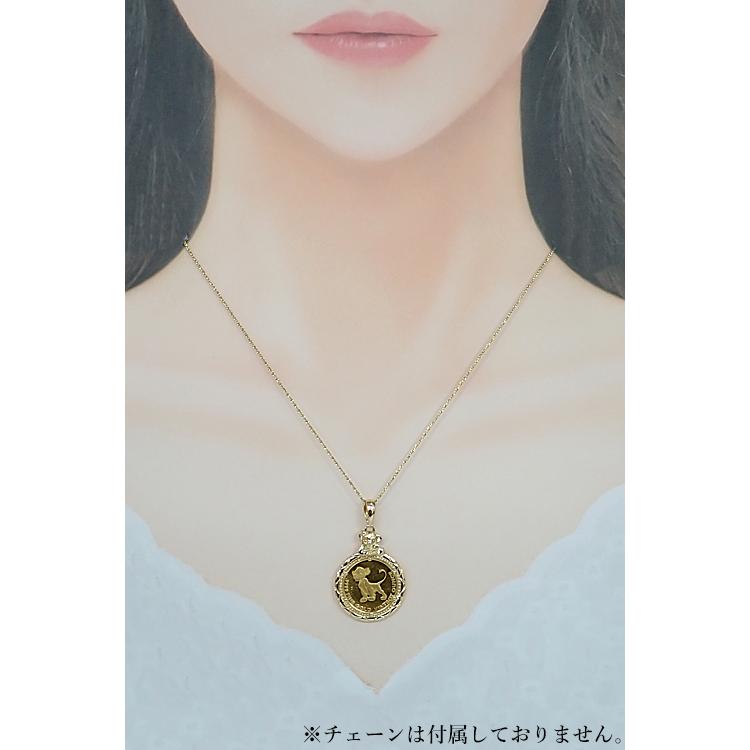 Disney（ディズニー） ペンダントトップ K24IG K18YG Disney ライオン