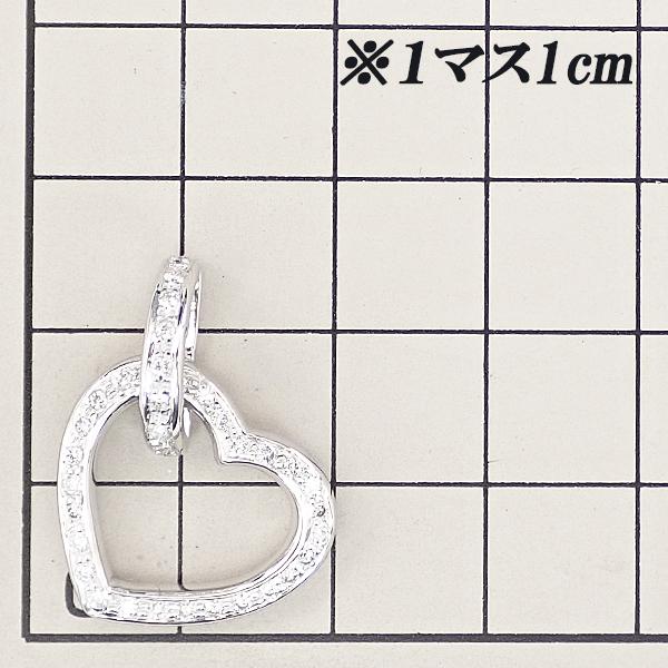 創業50周年記念】ダイヤモンド ペンダントトップ K18ホワイトゴールド