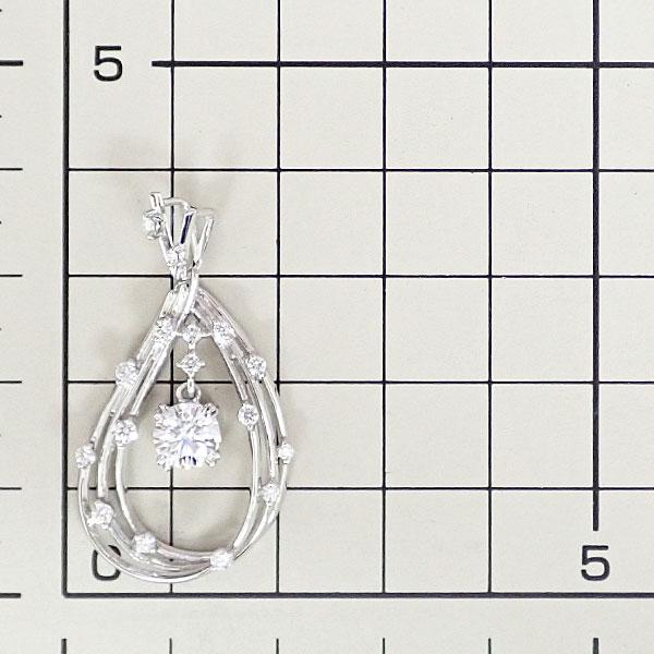 ○田崎真珠　アコヤ真珠ネックレストップpt900 タサキ 田崎真珠 ダイヤモンド ペンダントトップ Pt900 TASAKI