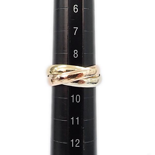 Cartier（カルティエ） トリニティ リング K18YG WG PG CARTIER #49 3