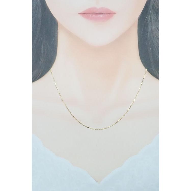 MIKIMOTO（ミキモト） チェーンネックレス K18イエローゴールド 小豆 