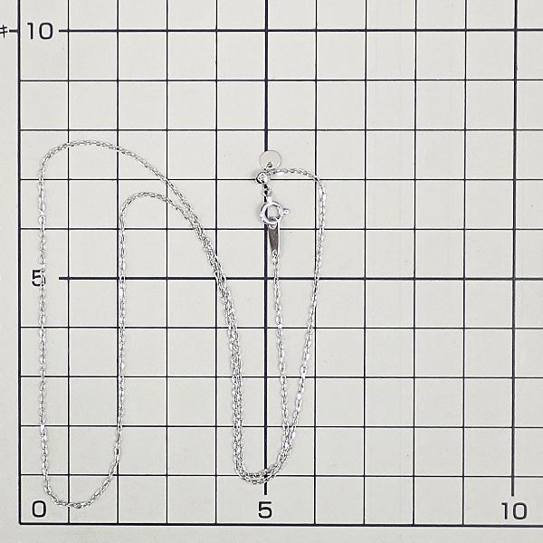 チェーンネックレス Pt950 小豆チェーン 45.0cm 地金のみ 石なし 送料 
