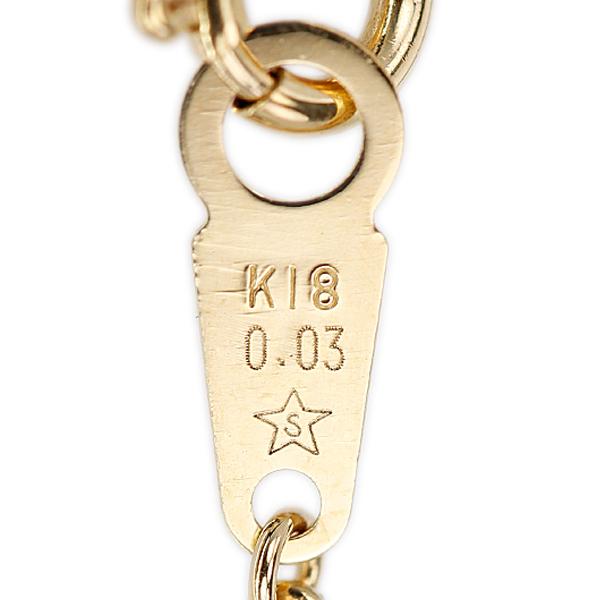 ギンザタナカ ダイヤモンド ネックレス K18イエローゴールド GINZA