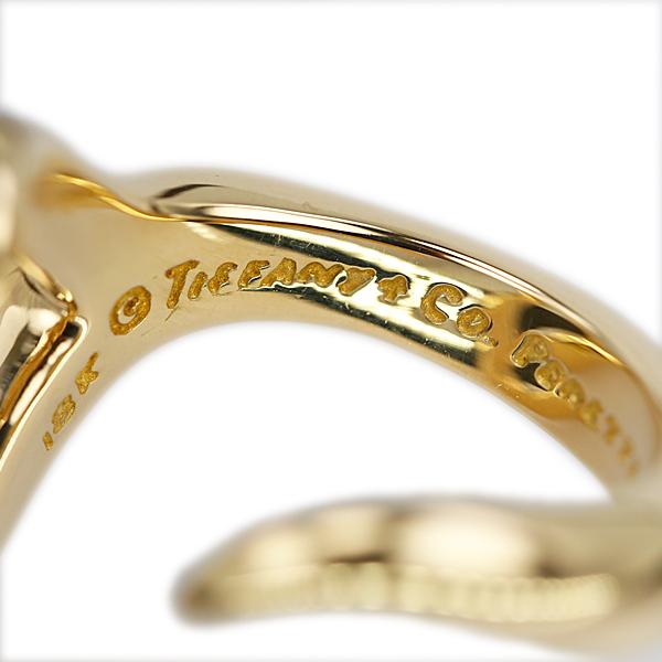 TIFFANY&Co.（ティファニー） オープンハート リング K18YG TIFFANY&Co
