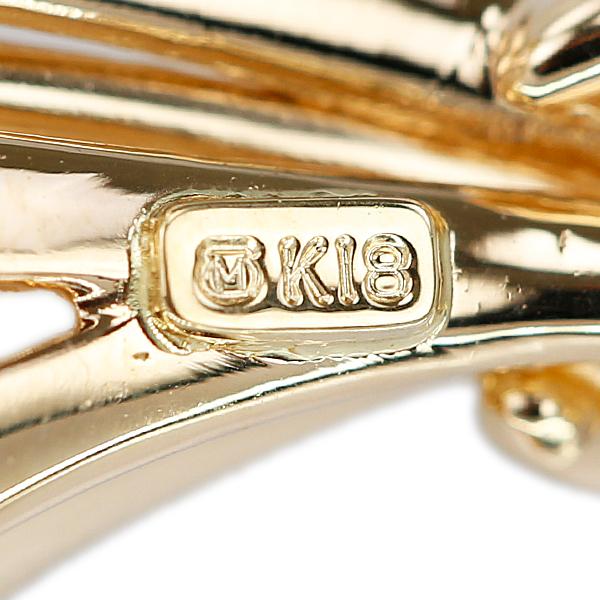 MIKIMOTO（ミキモト） アコヤ真珠 ブローチ ダイヤモンド K18YG