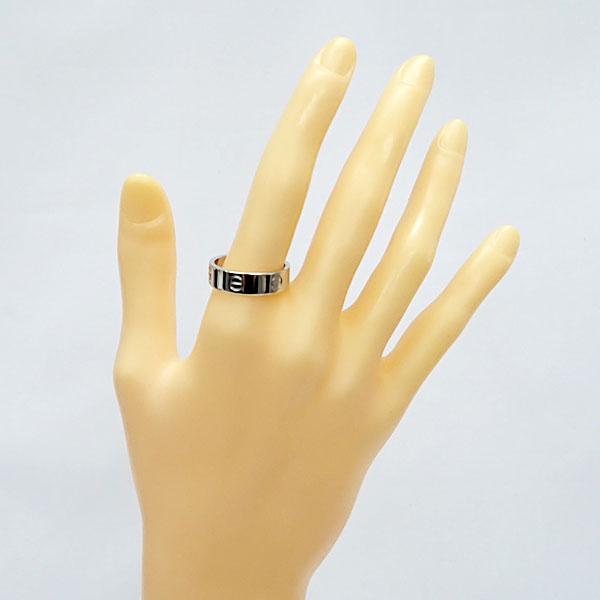 Cartier（カルティエ） ラブ リング K18ホワイトゴールド #60 ビス 
