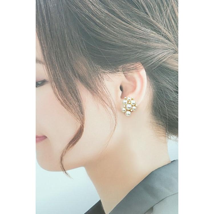 MIKIMOTO（ミキモト） アコヤ真珠 イヤリング ダイヤモンド K18 