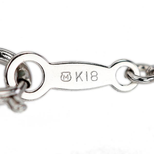 MIKIMOTO（ミキモト） アコヤ真珠 ネックレス K18ホワイトゴールド 