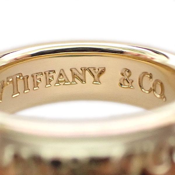 TIFFANY&Co.（ティファニー） 1837 リング K18イエローゴールド ロゴ