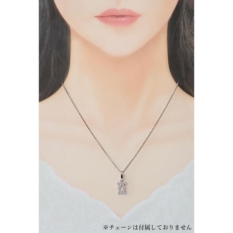 Cartier（カルティエ） ダイヤモンド 2C チャーム K18ホワイトゴールド 