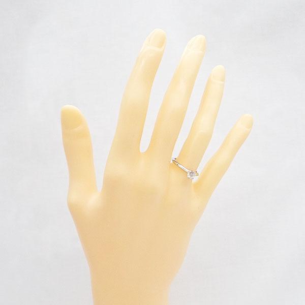 TIFFANY&Co.（ティファニー） ダイヤモンド ソリティア リング Pt950