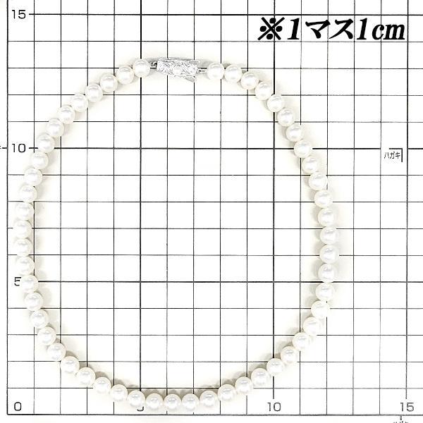 TASAKI アコヤ真珠 約6.5mm-7mm ネックレス K14 タサキ TASAKI（タサキ） 田崎真珠 アコヤパール ネックレス 6.7-6.8mm K14WG