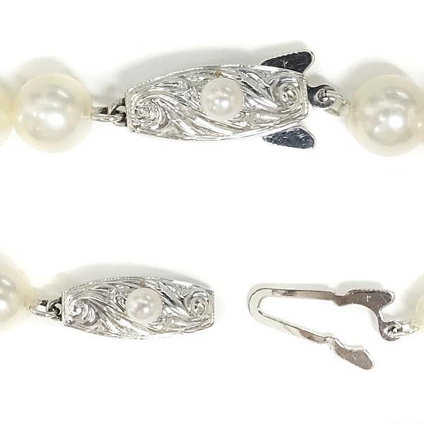 TASAKI（タサキ） 田崎真珠 アコヤパール ネックレス 6.7-6.8mm K14WG