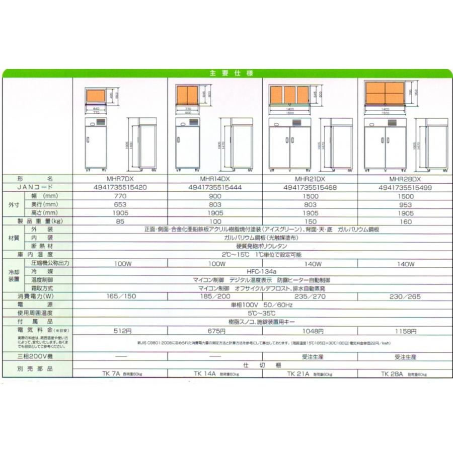 丸山製作所 玄米野菜保冷庫 3．5俵用 MHR7DX2−1