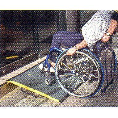 ダンロップ 車いす可搬形スロープ 3つ折り S-50G3 : ハウジング