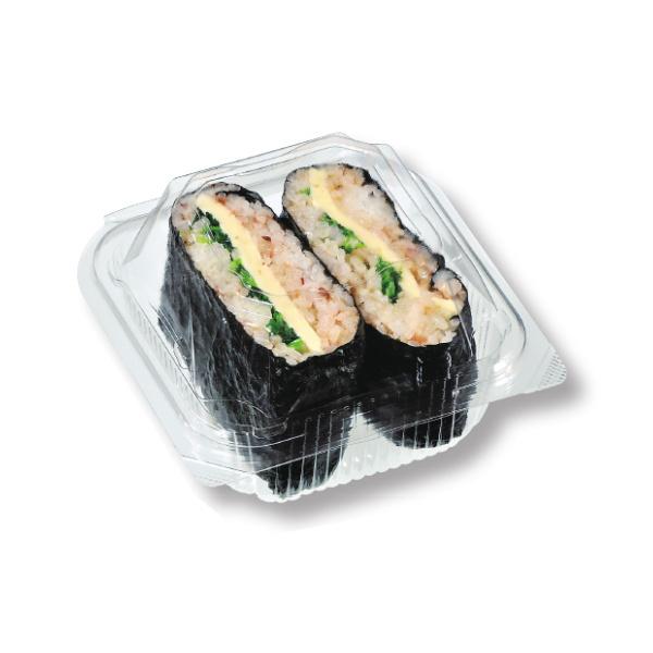 福助工業 【ケース販売】FKパック BK-115 117x119x本体深41蓋高28mm