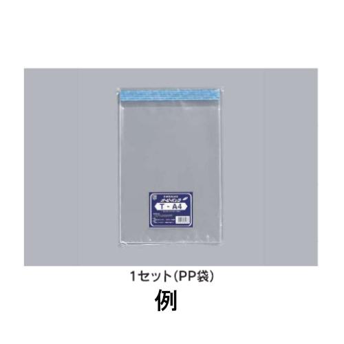 福助工業 オーピーパック テープ付 T-07 巾70x長100＋テープ部分30mm