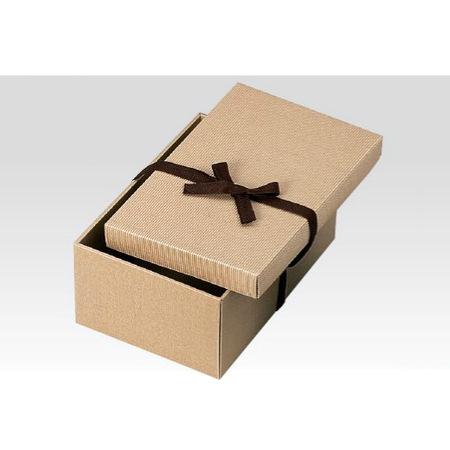 【ケース販売】ナチュラルBOX 5号 ヒモ無 16-10N 縦340ｘ横220ｘ高145mm（50枚）