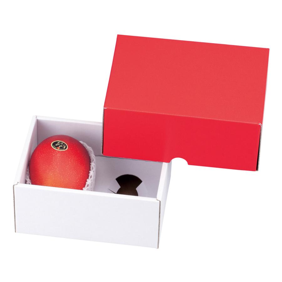 ヤマニパッケージ　ロイヤルハーフレッドBOX(100入)　L-2163