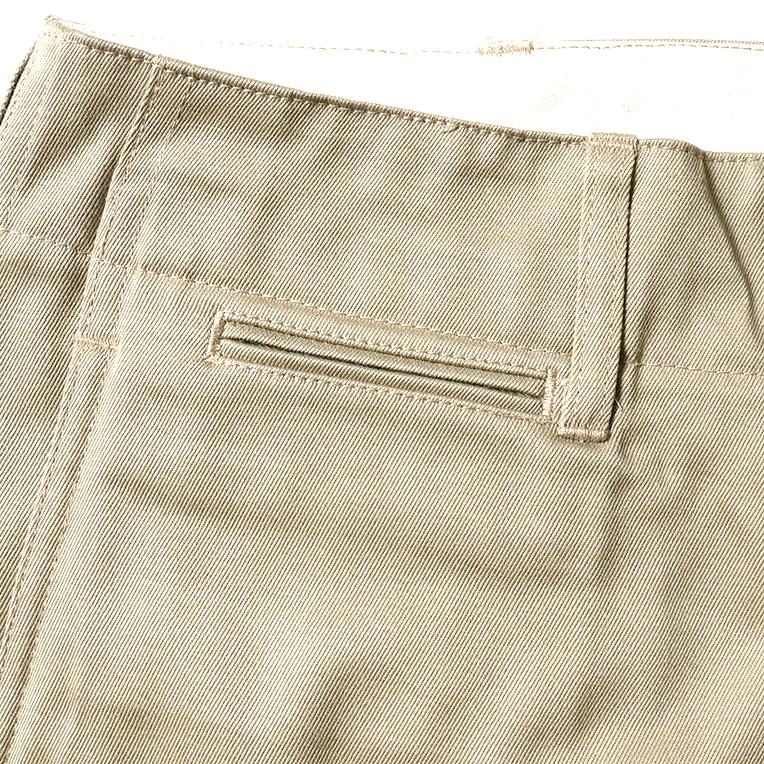 【OFFICIAL限定】HOUSTON / ヒューストン 10052 MILITARY CHINO PANTS -STANDARD type- / ミリタリーチノパンツ-スタンダードタイプ- -全1色-_9