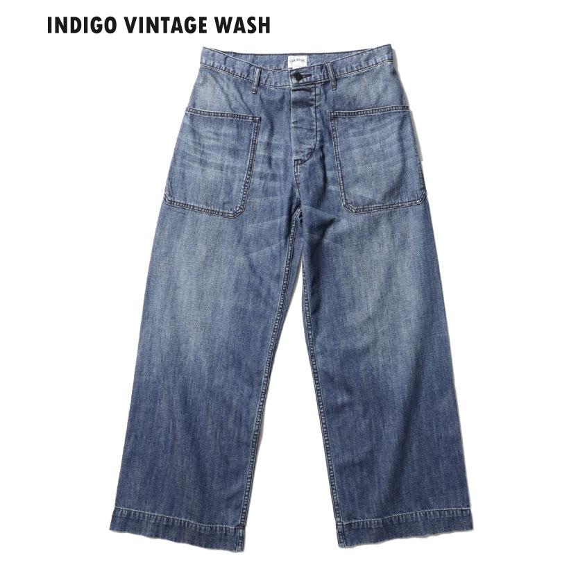 HOUSTON（ヒューストン） 10079 USN DENIM SAILOR PANTS / デニム