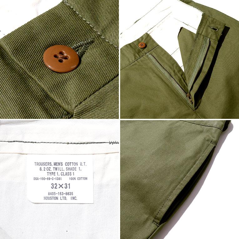 HOUSTON / ヒューストン 10116 60's ARMY CHINO PANTS 60年代 HOUSTON / ヒューストン 10116 60's ARMY CHINO PANTS 60年代