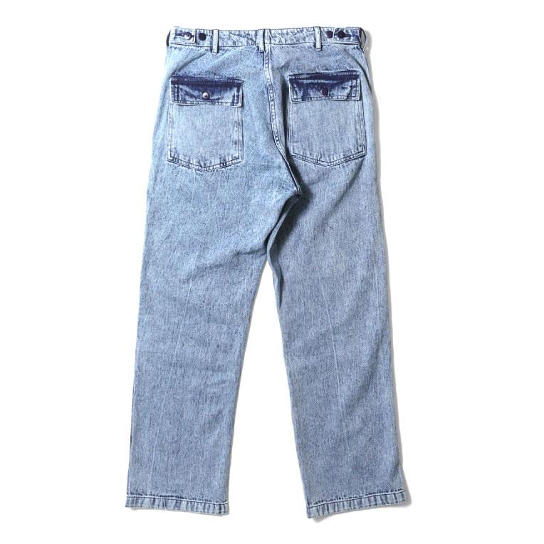 HOUSTON（ヒューストン） 10123 DENIM FATIGUE PANTS / デニム
