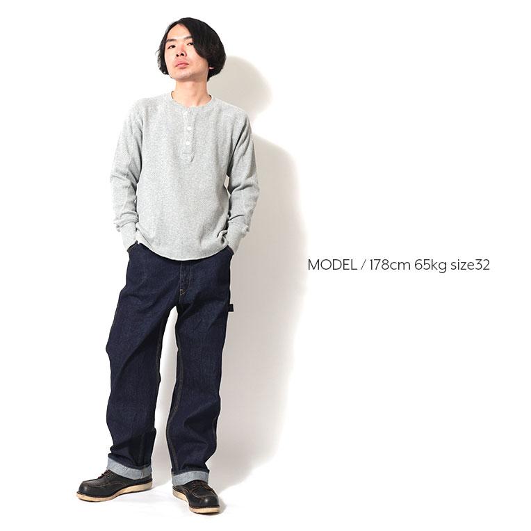 HOUSTON（ヒューストン） 10129 SELVEDGE DENIM PAINTER PANTS / セル