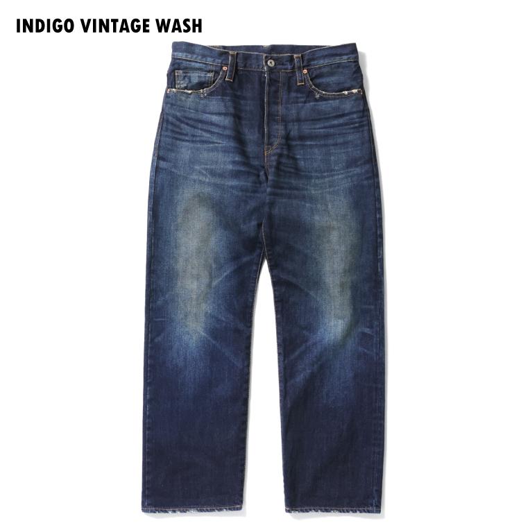 【OFFICIAL限定】HOUSTON / ヒューストン 10164VW WW2 SLEVEDGE DENIM PANTS - Special USED - / WW2 セルビッヂ デニム パンツ - スペシャルユーズド -の画像