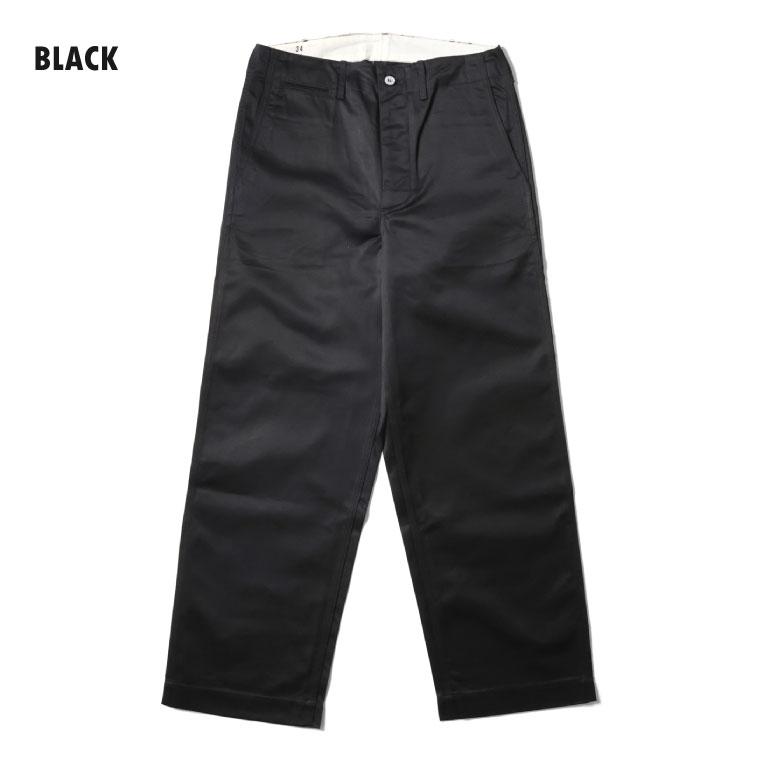 HOUSTON / ヒューストン 10176 U.S.COTTON M-1941 CHINO TROUSER / U.S.コットンチノトラウザー -全3色-